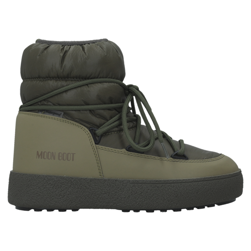 Ženske čizme Moon Boot Ltrack Low Nylon Wp Khaki