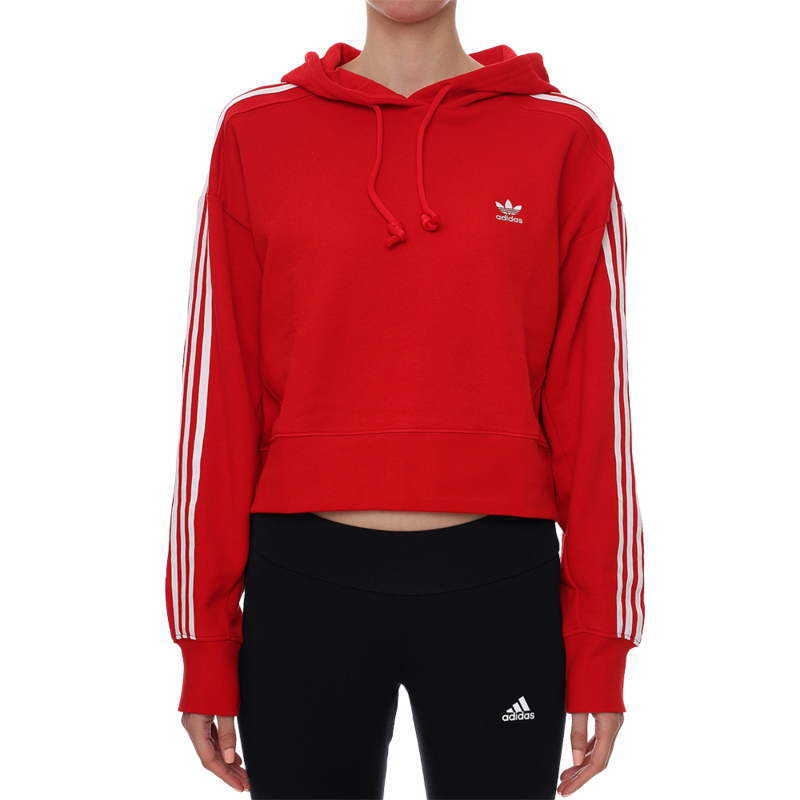 Ženski duks adidas SHORT HOODIE