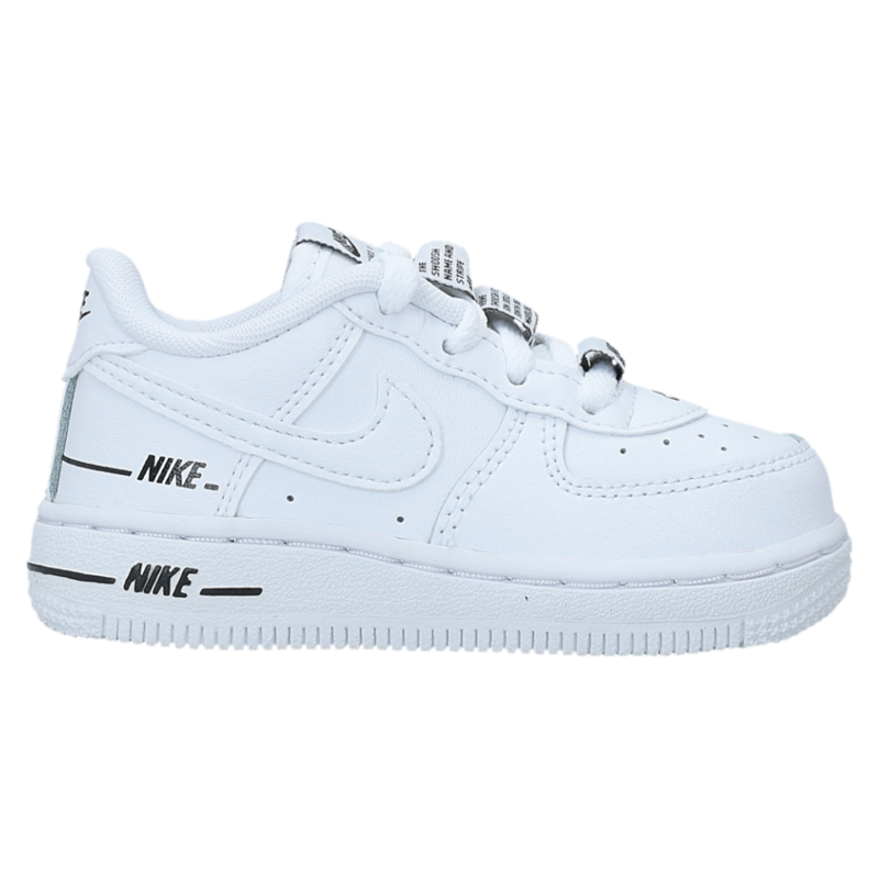 Nike Force 1 LV8 3 TD White/White-Black - CW0986-100